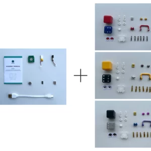 StepBot DIY Shell Kit - DIY+Yellow,Red and Black shell kit